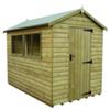 Pressure Treated Apex Shed From Tiger Sheds