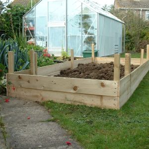 Raised Garden Bed Constuction