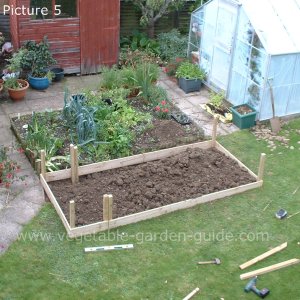 Raised Garden Bed Construction